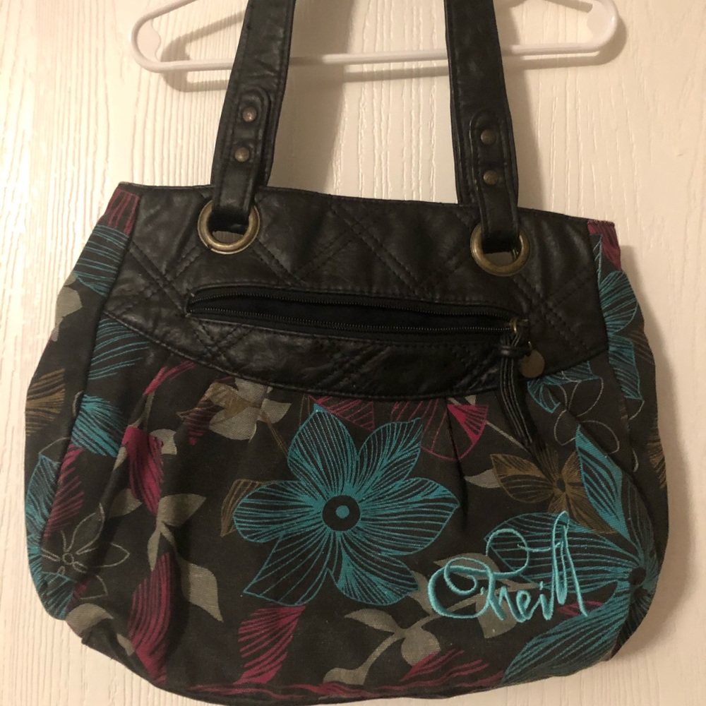 O’Neill hibiscus flower Hawaiian purse tote